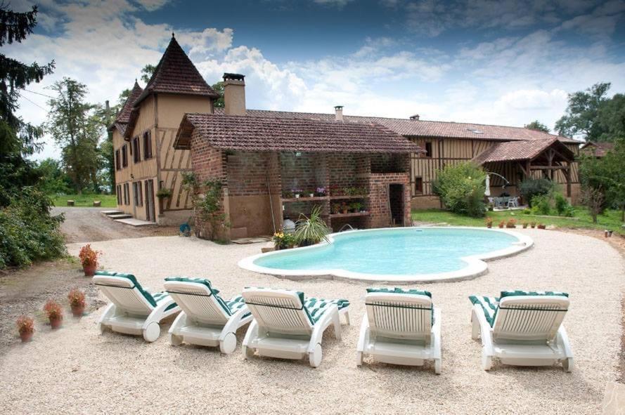 Sainte-Christie-d'Armagnac Domaine De La Source Bed & Breakfast エクステリア 写真