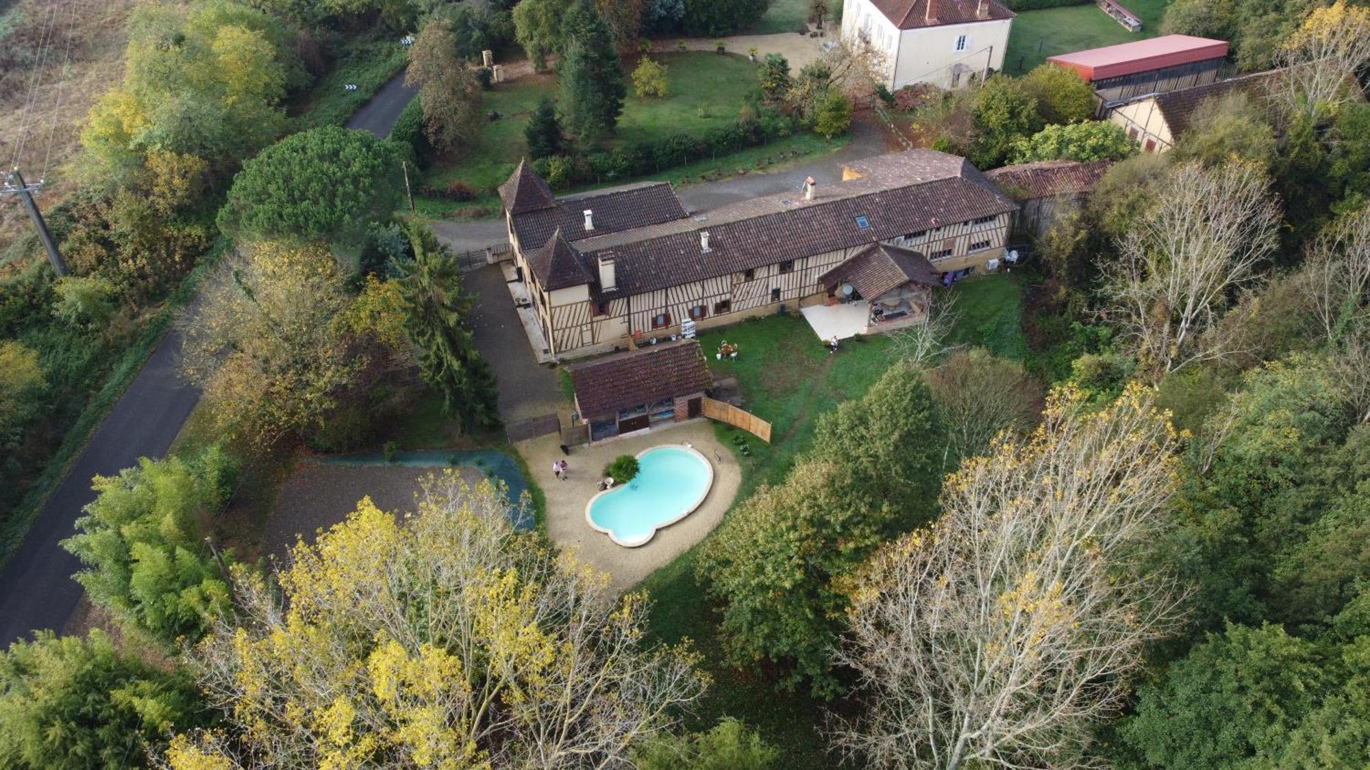 Sainte-Christie-d'Armagnac Domaine De La Source Bed & Breakfast エクステリア 写真